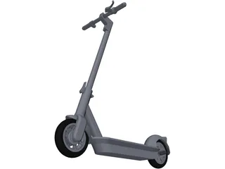 Ninebot GL30 KickScooter 3D Model preview