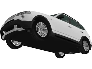BMW X3 [E83] (2003) 3D Model preview