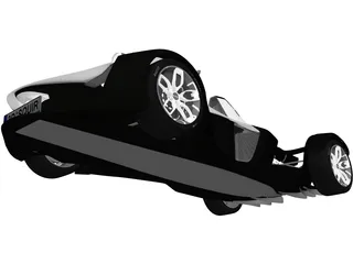 BAC Mono (2020) 3D Model preview