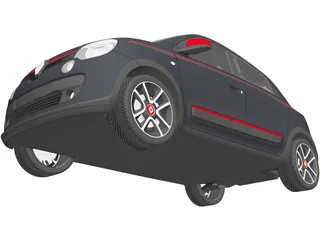 Renault Twingo (2015) 3D Model preview