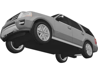 Ford Expedition (2015) 3D Model preview