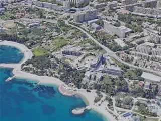 Split City, Croatia (2022) 3D Model preview