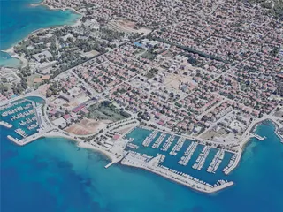 Zadar City, Croatia (2023) 3D Model preview