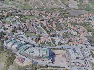 San Marino City, Italy (2022) 3D Model preview