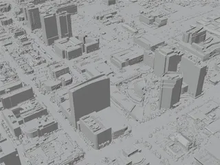 Phoenix City, AZ, USA (2024) 3D Model preview
