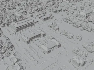 Dover City, DE, USA (2022) 3D Model preview