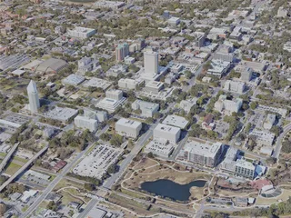 Tallahassee City, USA (2023) 3D Model preview