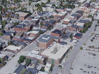 Concord City, NH, USA (2023) 3D Model preview