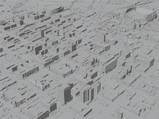 Lincoln City, NE, USA (2022) 3D Model preview