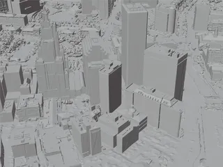 Providence City, RI, USA (2023) 3D Model preview