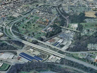 Richmond City, VA, USA (2024) 3D Model preview