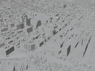 Trenton City, NJ, USA (2023) 3D Model preview
