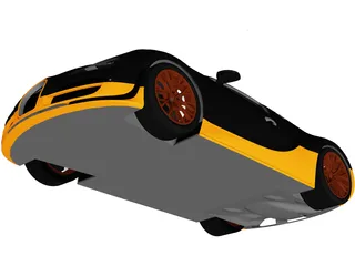 Bugatti Veyron 16.4 Super Sport (2010) 3D Model preview