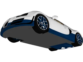 Bugatti Veyron Grand Sport Vitesse (2012) 3D Model preview