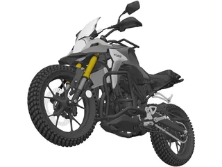 Honda CB300R (2017) 3D Model preview