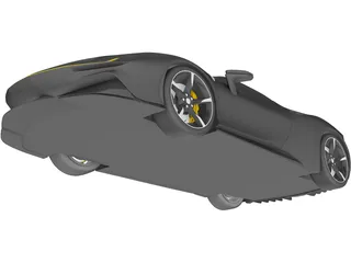 Ferrari SF90 Stradale 3D Model preview