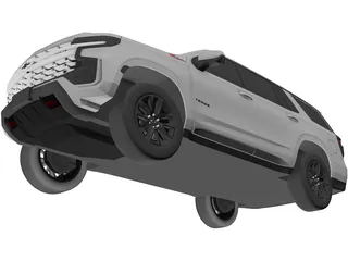 Chevrolet Tahoe Z71 (2021) 3D Model preview