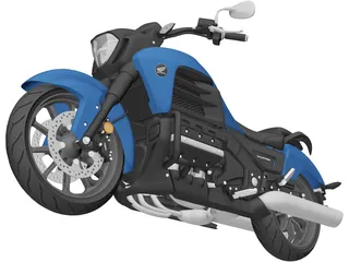 Honda Valkyrie GL1800C (2015) 3D Model preview