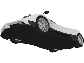 Pagani Zonda F (2005) 3D Model preview
