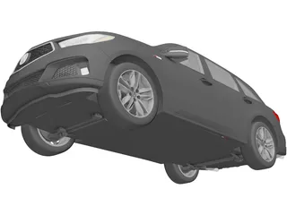 Acura MDX (2019) 3D Model preview