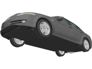 Acura TL (2007) 3D Model preview