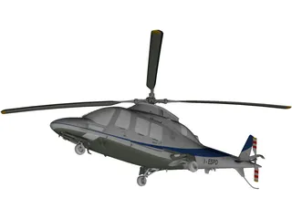 AgustaWestland AW109 GrandNew 3D Model preview