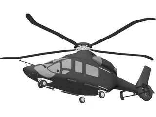 Airbus Helicopters H160 3D Model preview