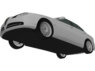 Alfa Romeo 166 (2003) 3D Model preview