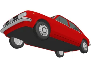 Alfa Romeo Alfasud (1972) 3D Model preview