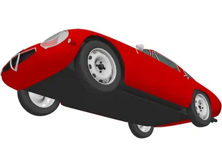 Alfa Romeo Giulia TZ (1963) 3D Model preview