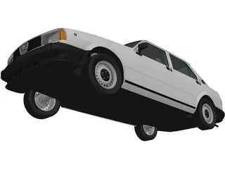 Alfa Romeo Giulietta 116 (1977) 3D Model preview