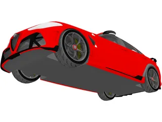 Alfa Romeo Giulia GTA (2021) 3D Model preview