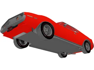 AMC Javelin AMX SST (1973) 3D Model preview