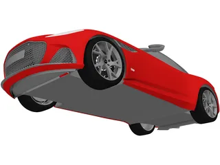 Aston Martin DBS Superleggera (2019) 3D Model preview