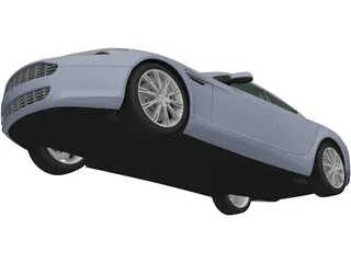 Aston Martin Rapide (2010) 3D Model preview