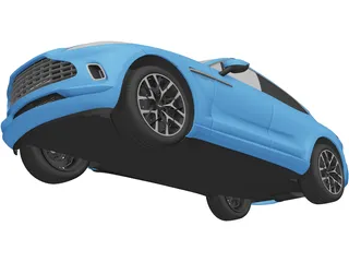 Aston Martin DBX (2022) 3D Model preview