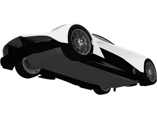 Aston Martin Valhalla (2020) 3D Model preview