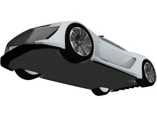 Audi PB 18 e-tron (2018) 3D Model preview