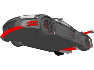 Audi R8 LMS GT3 (2020) 3D Model preview