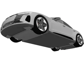 Audi RS e-tron GT (2022) 3D Model preview