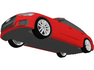 Audi S6 Avant (2020) 3D Model preview