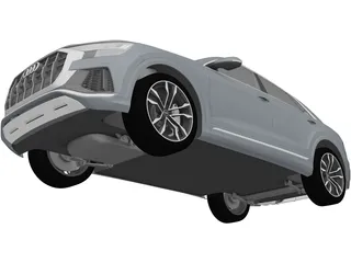Audi SQ8 (2019) 3D Model preview