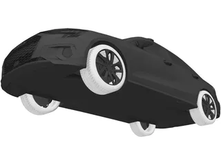 Audi A3 Sedan (2021) 3D Model preview