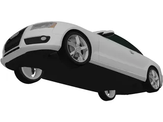 Audi A5 Convertible (2010) 3D Model preview