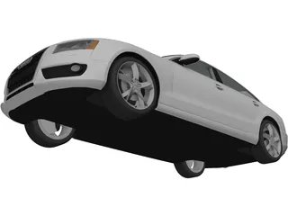 Audi A5 Sportback (2010) 3D Model preview