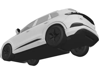 Audi Q4 e-tron (2021) 3D Model preview