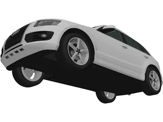 Audi Q5 (2009) 3D Model preview