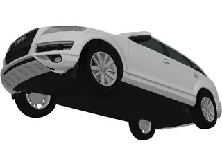 Audi Q7 (2010) 3D Model preview