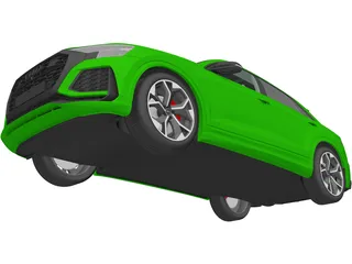 Audi RS Q8 (2020) 3D Model preview