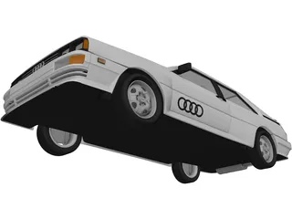 Audi Quattro (1980) 3D Model preview